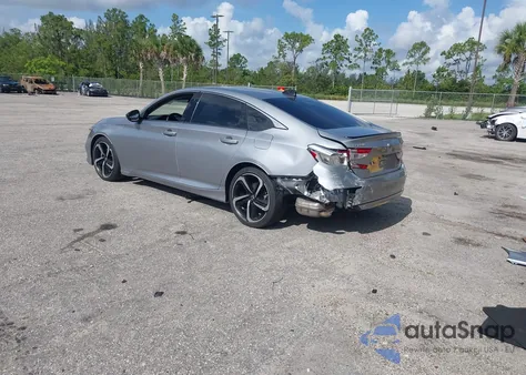 2021 Honda Accord Sport Special Edition из США, поврежденный, VIN 1HGCV1F48MA111881